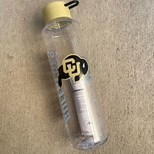 NWT Starbucks CU Campus University of Colorado Buffaloes Strap Water Bottle